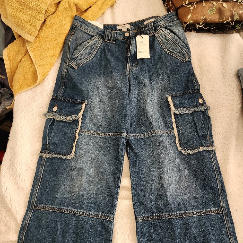 Forever 21 Cargo Jeans
